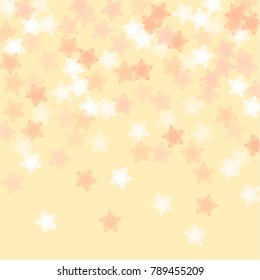 Snowflake vector which consists of isolated elements. Stylish, consist of beautiful  elements in snowflake vector. Can be used as print, wallpaper, cards, poster, logo, background and etc.