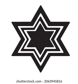 Schneeflocken, weißer Hintergrund, Weihnachtsdesign-Kollektion. Vektorgrafik, festliche Zeichnung.
