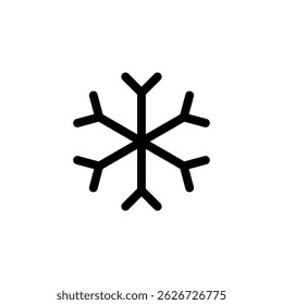 snowflake, winter, cold weather icon