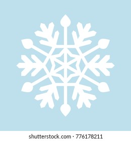 Snowflake winter Icon new year