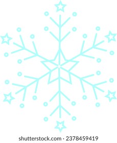 conjunto de invierno de copo de nieve aislado negro nueve silueta de icono sobre fondo blanco
