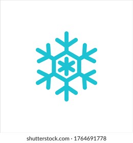 Snowflake winter vector icon graphic