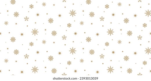 patrones vectoriales de invierno de copo de nieve, temporada de navidad , textura infinita se puede usar para relleno de papel de pared, patrones de fondo de página web, texturas, texturas