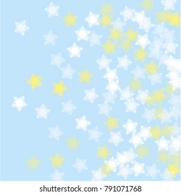 Snowflake winter which consists of isolated elements. Stylish, consist of beautiful  elements in snowflake winter. Can be used as print, wallpaper, cards, poster, logo, background