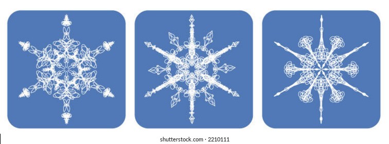 Snowflakes 2 check out my others each is unique like a snowflake itself