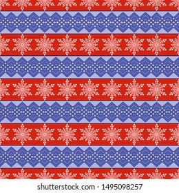 Snowflakes, abstract christmas patterns. Vector illustration background.