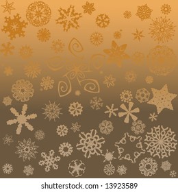 snowflakes background