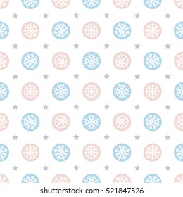 Snowflakes background.