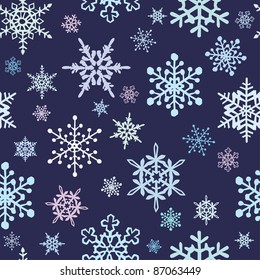 Snowflakes Background Stock Vector (Royalty Free) 87063449 | Shutterstock