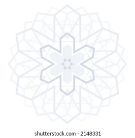 Snowflakes background, vector illustration