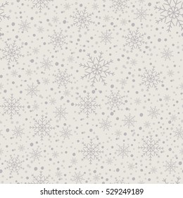 Snowflakes background. Vector illustration.