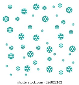 snowflakes background vector illustration eps10. Isolated badge for website or app - stock infographics