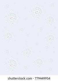 Snowflakes background Wallpaper