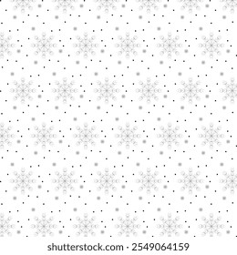 Snowflakes background. White snowflakes background. Vector illustration. Holidays greeting, postcard.