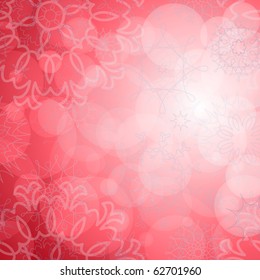 snowflakes background for winter and christmas theme