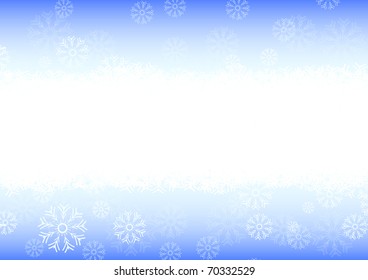 fondo de copos de nieve para el invierno y el tema de la navidad