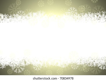 fondo de copos de nieve para el invierno y el tema de la navidad