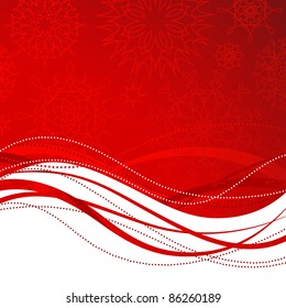 snowflakes background for winter and christmas theme