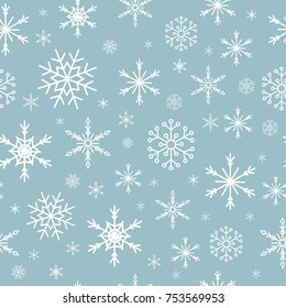 snowflakes background (winter design)