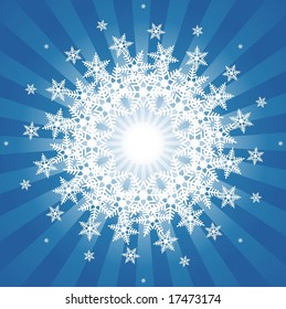 Snowflakes Burst