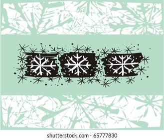 Snowflakes cards