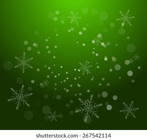 Snowflakes Christmas Background
