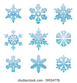 Snowflakes collection