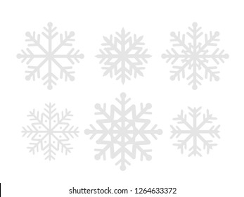 Snowflakes collection for your design