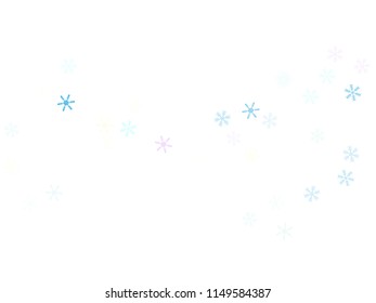 Snowflakes confetti, falling snow vector background. Winter holidays, Christmas, New Year party celebration. Retro frame, winter storm, sparkling trail. Hipster snowfall falling snowflakes confetti