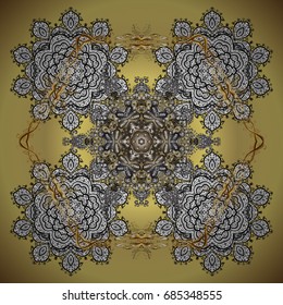 Snowflakes design. Retro style texture, pattern and abstract winter elements. Modern abstract design poster, cover, card design in colors. Trendy stylized snowflakes and elements memphis cards.
