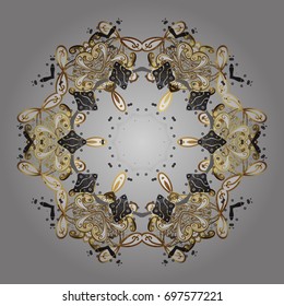 Snowflakes design. Retro style texture, pattern and abstract winter elements. Modern abstract design poster, cover, card design in colors. Trendy stylized snowflakes and elements memphis cards.