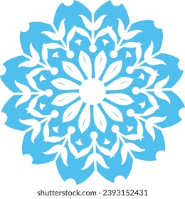 The snowflakes is designed with intricate and symmetrical patterns that capture the beauty and diversity of nature. #clipart #snowflake #vector #winter #holiday #christmas #design #element #illustrate