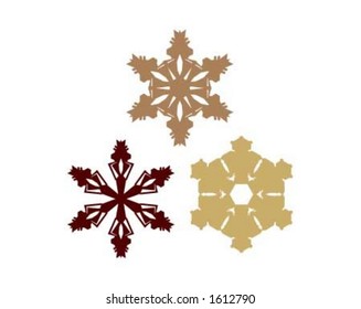 Snowflakes. Every snowflake is unique.