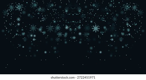 Flocos de neve caindo decoração fundo eps10.