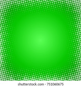 Snowflakes gradient Christmas or New Year abstract background with halftone style