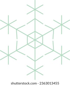 snowflakes icon, christmas icons, christmas elements, vector icons for holidays, flat christmas icons, vector icons of winter holidays