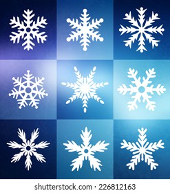 Snowflakes Icon Collection