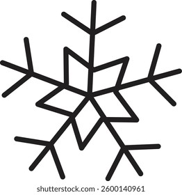 snowflakes icon design for app, website, logo. Snow icon,  Snowflakes icons, vector, symbol. Vector illustratio