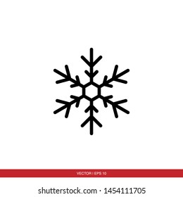 Snowflakes Icon / logo Vector Illustration