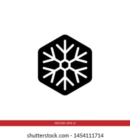 Snowflakes Icon / logo Vector Illustration