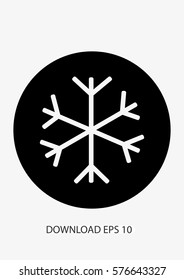 Snowflakes icon, Vector