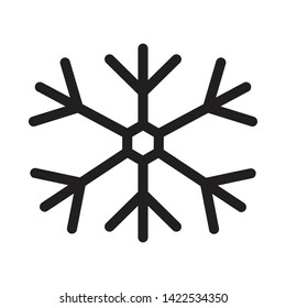 Snowflakes Icon Vector Illustration - Vector