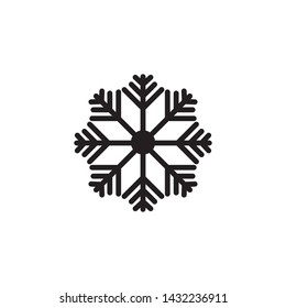 Snowflakes Icon Vector Illustration Template