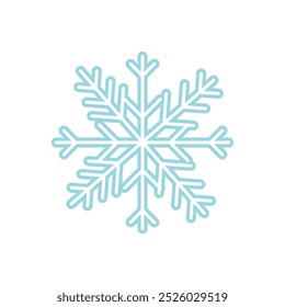 Schneeflocken-Symbole. Vektor Schneeflocke. Schneeflocken. Schnee-Symbole. Schneesymbole Schneeflocke, Vektorsymbol.