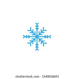 Snowflakes Logo ilustration vector Template