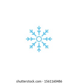 Snowflakes Logo ilustration vector Template