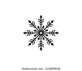 Snowflakes Logo Template illustration