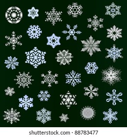 Snowflakes new set november 2011