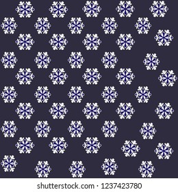 snowflakes on the background