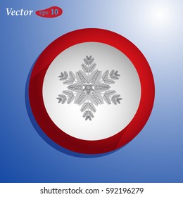 snowflakes on a background. web design style